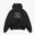 Straight Outta Erode Men/Unisex Acid Wash Hoodie in Black Color